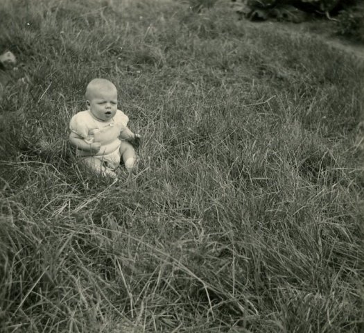 Rudiger Stevens op het gazon